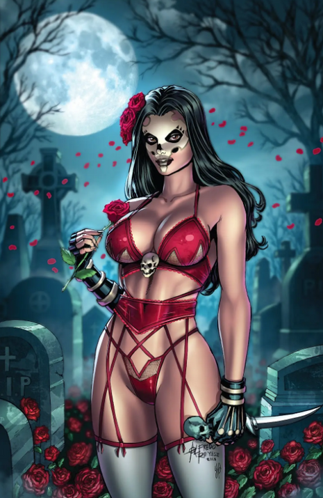 Alfredo Reyes & Ylenia Di Napoli - Mary Valentine's Day Custom Showcase - Zenescope Entertainment Inc