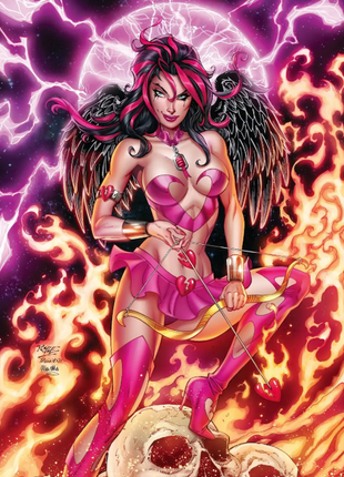 John Royle, Jagdish Kumar & Ula Mos - Keres Valentine's Day - Custom Showcase - Zenescope Entertainment Inc