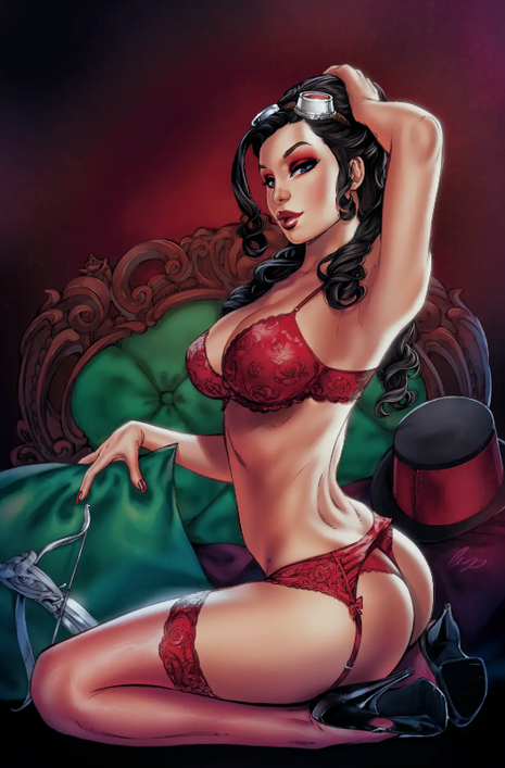 Elias Chatzoudis - Van Helsing 1 Valentine's Day - Custom Showcase - Zenescope Entertainment Inc