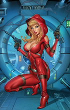 John Royle - Featured Character Red Riding Hood - Art Print - Zenescope Entertainment Inc