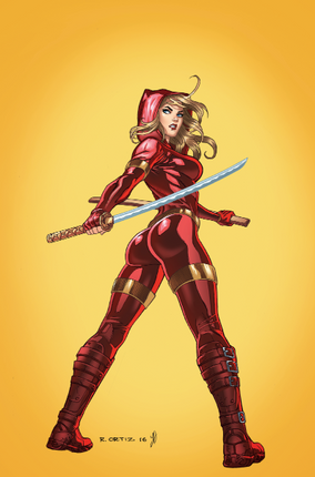 Richard Ortiz - Featured Character Red Riding Hood - Metal Card - Zenescope Entertainment Inc