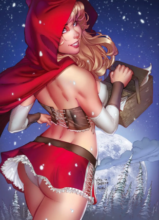 Mike Debalfo & Ula Mos - Featured Character Red Riding Hood - Showcase - Zenescope Entertainment Inc