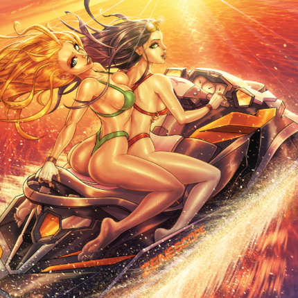Spring Break Metal Card Set - Zenescope Entertainment Inc