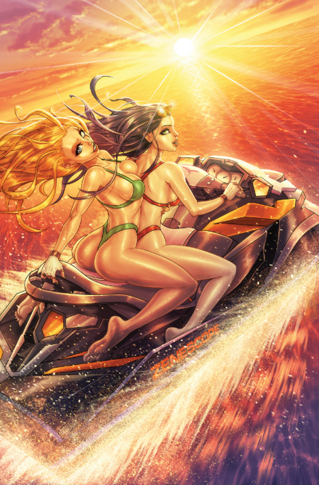 Spring Break Metal Card Set - Zenescope Entertainment Inc