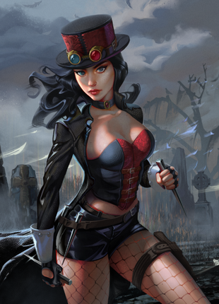 Igor Lomov - Featured Character Van Helsing - Metal Card - Zenescope Entertainment Inc