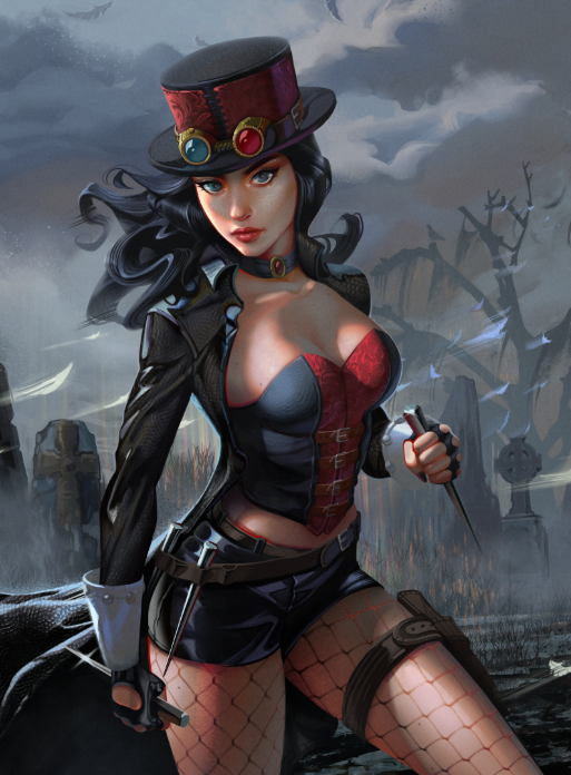 Igor Lomov - Featured Character Van Helsing - Metal Card - Zenescope Entertainment Inc