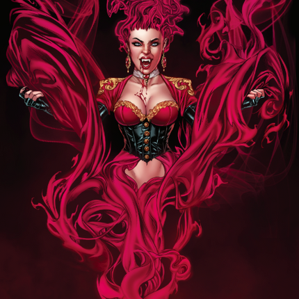 Mike Krome - Featured Artist Dracula's Daughter - Metal Card - Zenescope Entertainment Inc