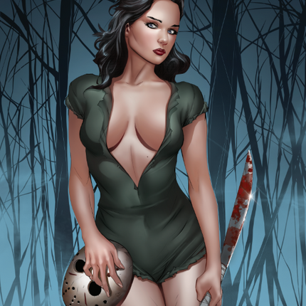Ale Garza & Ula Mos - Spring Break Slasher Cosplay - Showcase - Zenescope Entertainment Inc