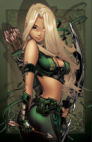 Paul Green - Featured Artist Robyn Hood ILNY - Showcase - Zenescope Entertainment Inc