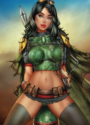 Eric Basaldua - May the 4th Metal Card Set - Zenescope Entertainment Inc