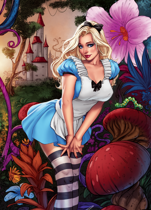 Elias Chatzoudis - Featured Character Alice - Art Print - Zenescope Entertainment Inc
