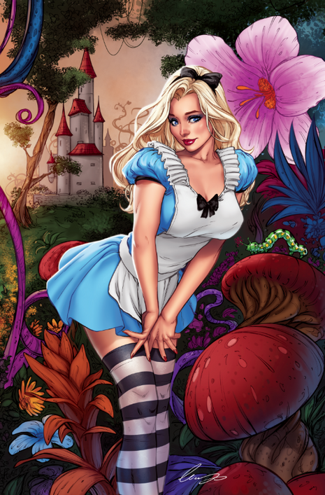 Elias Chatzoudis - Featured Character Alice - Art Print - Zenescope Entertainment Inc