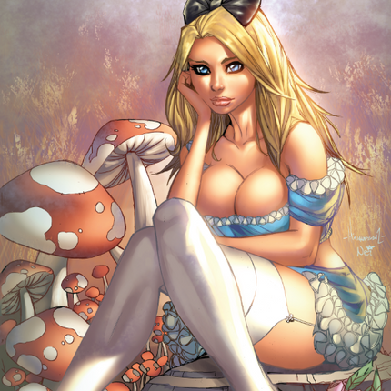 Ale Garza & Nei Ruffino - Featured Character Alice - Showcase - Zenescope Entertainment Inc