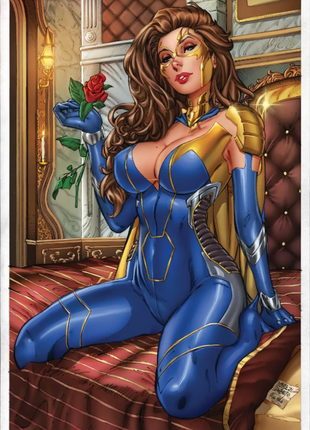 Mike Debalfo - Featured Artist Belle - Art Print - Zenescope Entertainment Inc