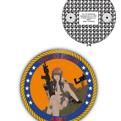 Grimm Fairy Tales Military - Army Enamel Pin - Zenescope Entertainment Inc