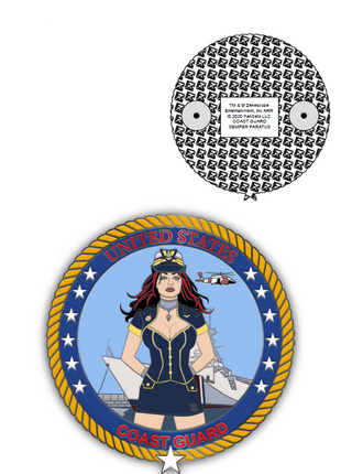 Grimm Fairy Tales Military - Coast Guard Enamel Pin - Zenescope Entertainment Inc