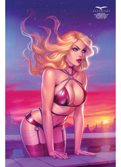 Meguro - 2024 Diamond Retailer September Gold Collectible Cover - LE 150 - Zenescope Entertainment Inc