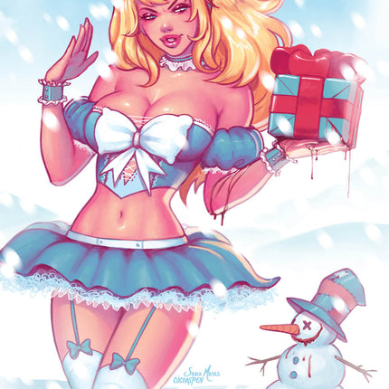 Sonia Matas - 2025 Christmas Collectible Cover - LE 300 - Zenescope Entertainment Inc