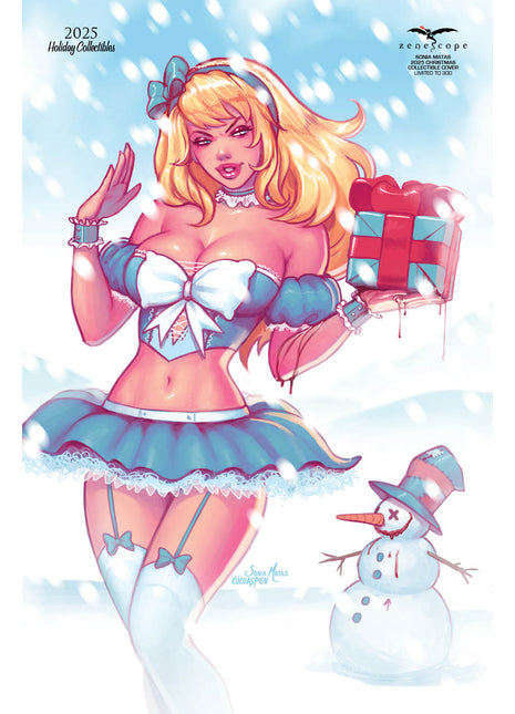 Sonia Matas - 2025 Christmas Collectible Cover - LE 300 - Zenescope Entertainment Inc