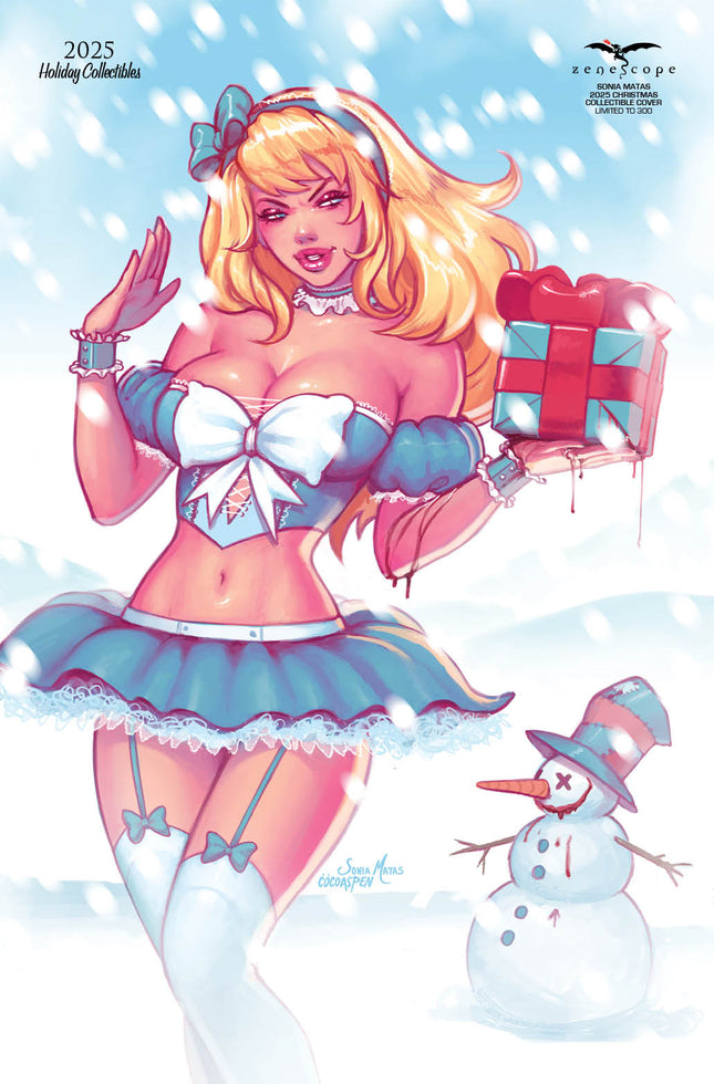 Sonia Matas - 2025 Christmas Collectible Cover - LE 300 - Zenescope Entertainment Inc