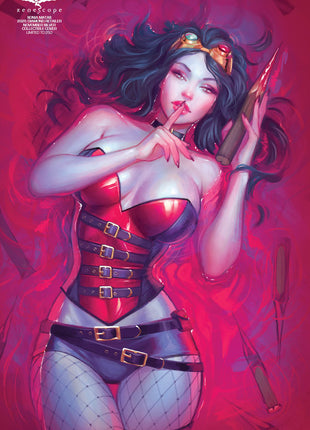 Sonya Matas - 2025 Diamond Retailer November Silver Collectible Cover - LE 250 - Zenescope Entertainment Inc