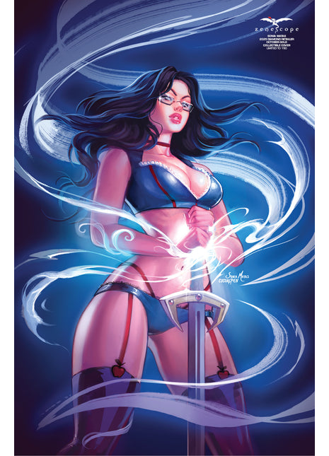Sonia Matas - 2025 Diamond Retailer October Gold Collectible Cover - LE 150 - Zenescope Entertainment Inc