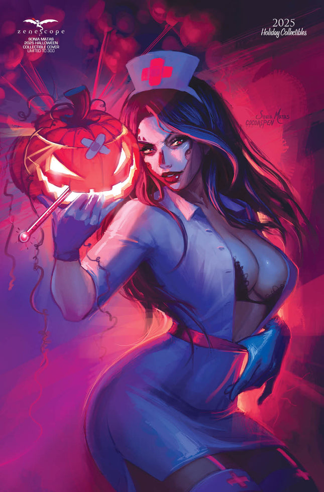 Sonia Matas - 2025 Halloween Collectible Cover - LE 300 - Zenescope Entertainment Inc