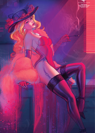 Sonia Matas - 2025 July Virtual Con Collectible Cover w/ Trading Card - LE 199 - Zenescope Entertainment Inc