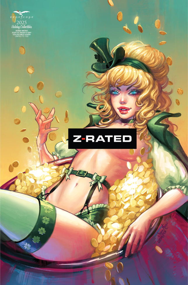 Sonia Matas - 2025 St Paddy's Day Collectible Cover - LE 100 - Zenescope Entertainment Inc