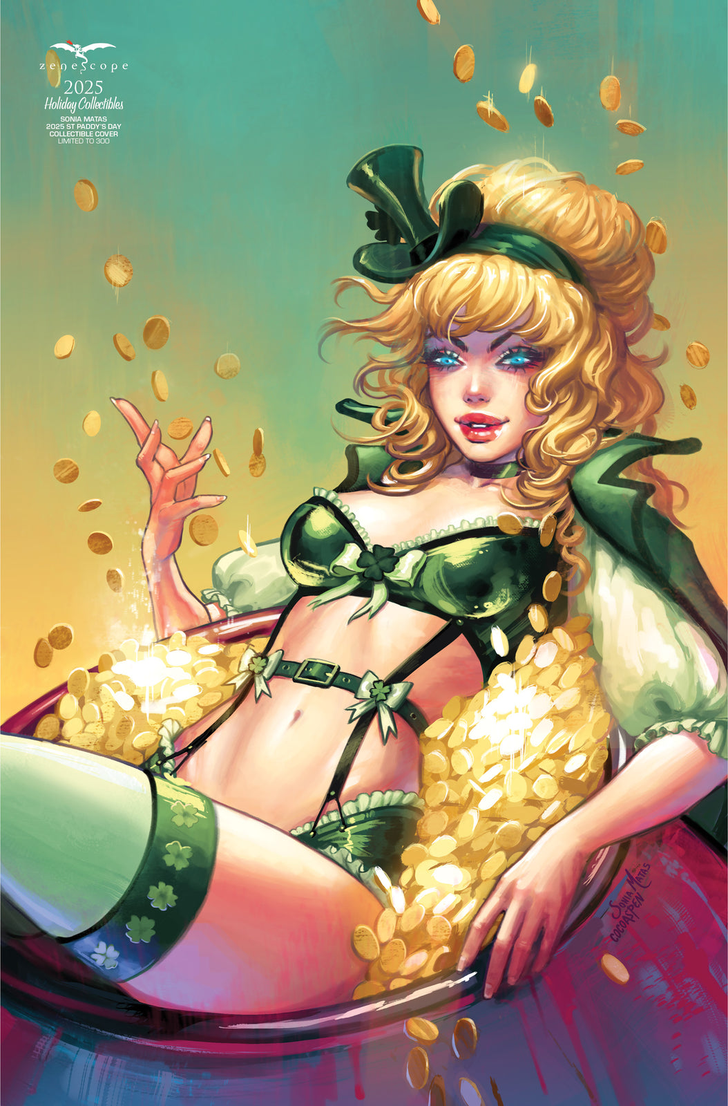 Sonia Matas - 2025 St Paddy's Day Collectible Cover - LE 300 | Shop ...
