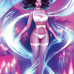 Sonia Matas - 2026 March Zenescope Gold Collectible Cover w/ Passport Sticker  - LE 150 - Zenescope Entertainment Inc