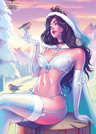Sonia Matas - 2024 Diamond Retailer December Gold Collectible Cover - LE 150 - Zenescope Entertainment Inc