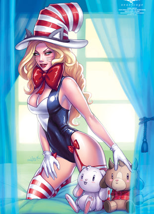 CGC 9.8 - Sonia Matas - 2025 Man Goat & The Bunnyman: Green Eggs & Blam! Kickstarter Collectible Cover - LE 250 - Zenescope Entertainment Inc