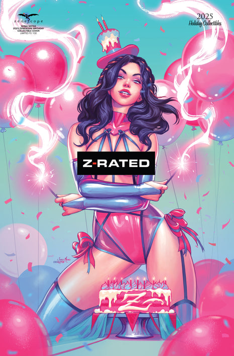 Sonia Matas - 2025 Zenescope Birthday Collectible Cover- LE 100 - Zenescope Entertainment Inc