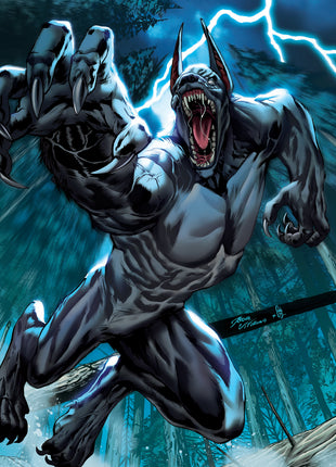 Monster Hunt - Dogman Sticker #6 - Zenescope Entertainment Inc