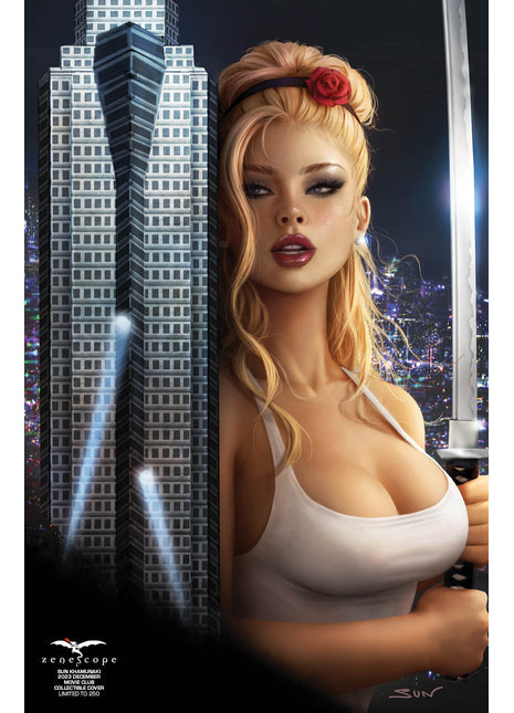 Sun Khamunaki - 2023 December Movie Club Collectible Cover - LE 250 - Zenescope Entertainment Inc