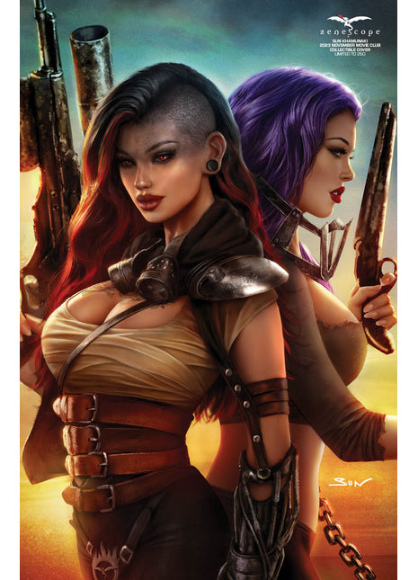 Sun Khamunaki - 2023 November Movie Club Collectible Cover - LE 250 - Zenescope Entertainment Inc