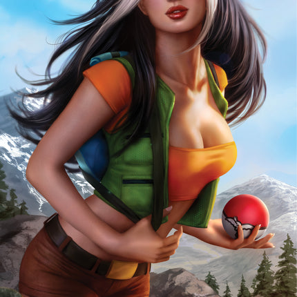 Sun Khamunaki - 2024 April Catch 'Em Cosplay Collectible Cover - LE 400 - Zenescope Entertainment Inc