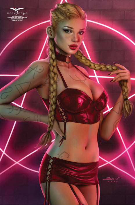 Sun Khamunaki - 2024 February Subscription Collectible Cover - LE 150 - Zenescope Entertainment Inc