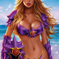 Sun Khamunaki -  2024 July Catch 'Em Cosplay Collectible Cover - LE 400 - Zenescope Entertainment Inc