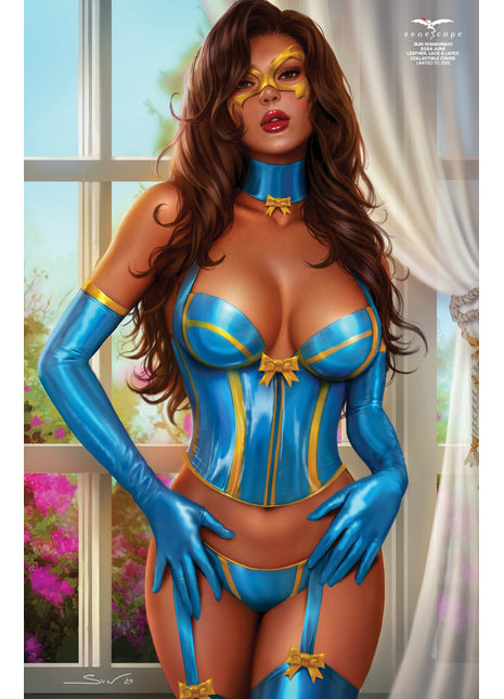 Sun Khamunaki - 2024 June Leather Lace & Latex Collectible Cover - LE 299 - Zenescope Entertainment Inc