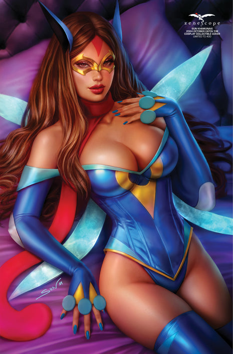 Sun Khamunaki - 2024 October Catch 'Em Cosplay Collectible Cover - LE 400 - Zenescope Entertainment Inc