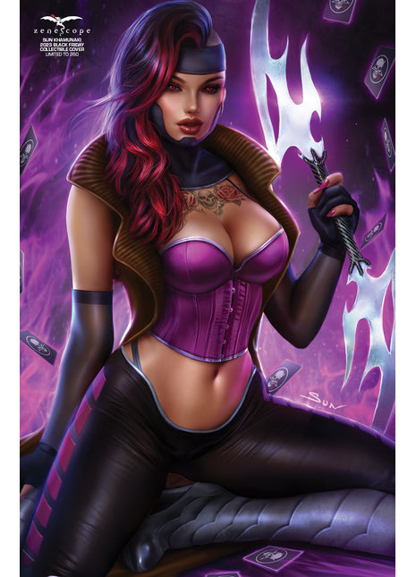 Sun Khamunaki - 2023 Black Friday Collectible Cover - LE 350 - Zenescope Entertainment Inc