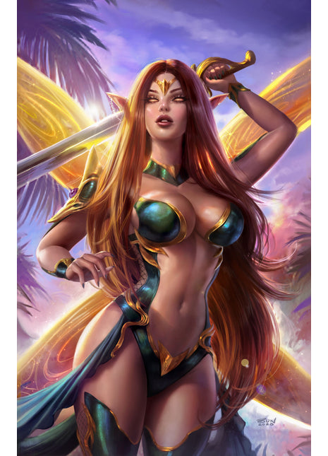 Sun Khamunaki - Featured Artist October Neverland - Art Print - Zenescope Entertainment Inc