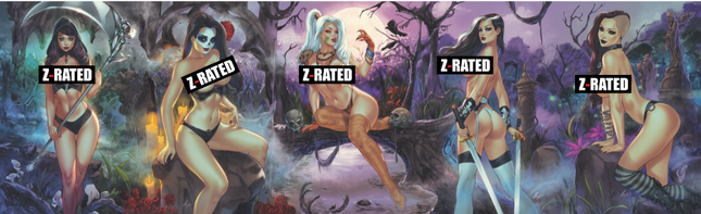 Elias Chatzoudis - 2024 Gatefold VIP Collectible Cover - LE 75 - Zenescope Entertainment Inc