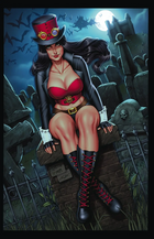 Marissa Pope - Featured Character Van Helsing Graveyard - Art Print - Zenescope Entertainment Inc