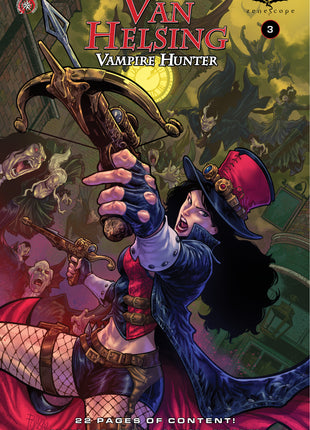 COMING MARCH 20TH: Van Helsing: Vampire Hunter #3 of 3 - Zenescope Entertainment Inc