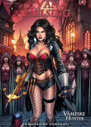 COMING MARCH 20TH: Van Helsing: Vampire Hunter #3 of 3 - Zenescope Entertainment Inc