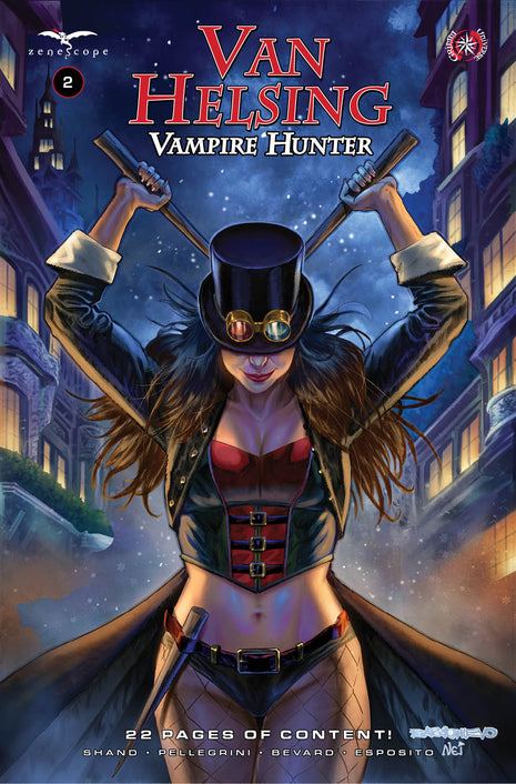 COMING FEBRUARY 28TH: Van Helsing: Vampire Hunter #2 of 3 - Zenescope Entertainment Inc
