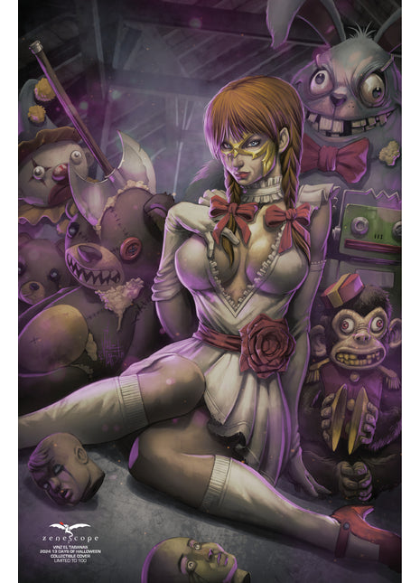 Vinz El Tabanas - 2024 13 Days of Halloween Collectible Cover - LE 100 - Zenescope Entertainment Inc